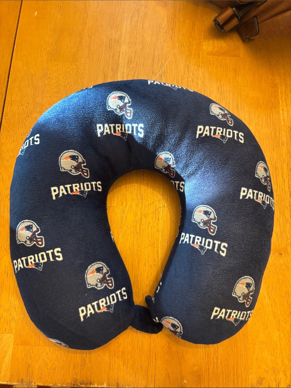 New England Patriots Travel Neck Pillow